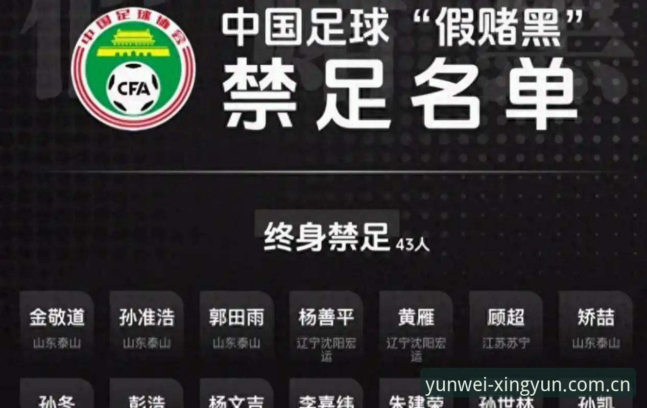 揭秘足坛反腐风暴：第三批禁足名单背后的黑幕与真相